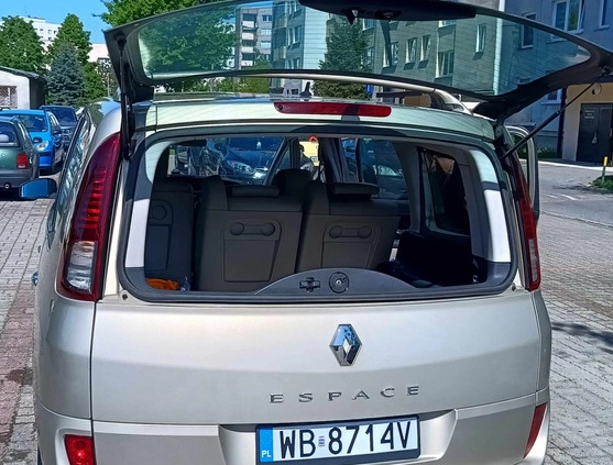 Renault Espace cena 29000 przebieg: 276626, rok produkcji 2008 z Warszawa małe 92